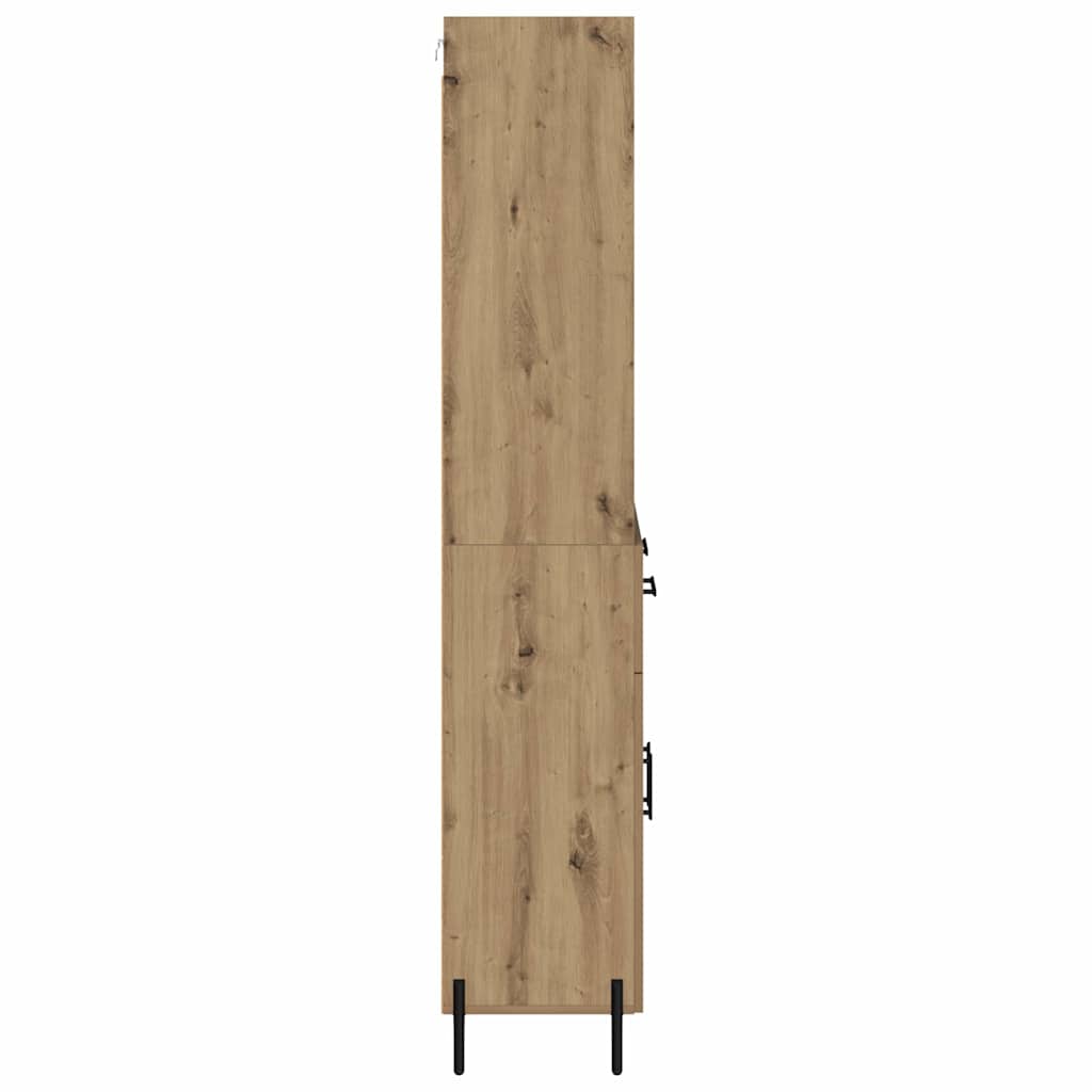 Aukštas spintelė Amatininkų ąžuolas 69,5 x 32,5 x 180 cm