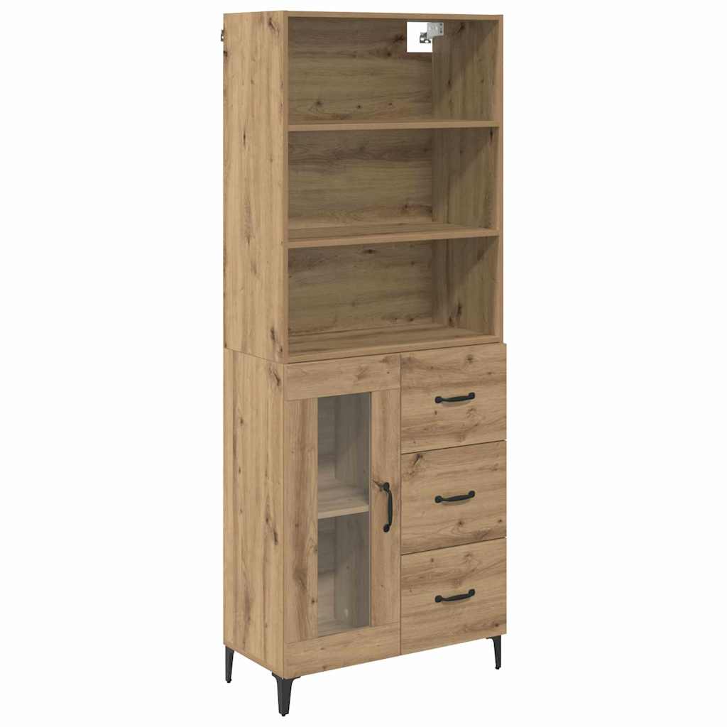 Highboard Artisan oak 69.5 x 34 x 180 cm