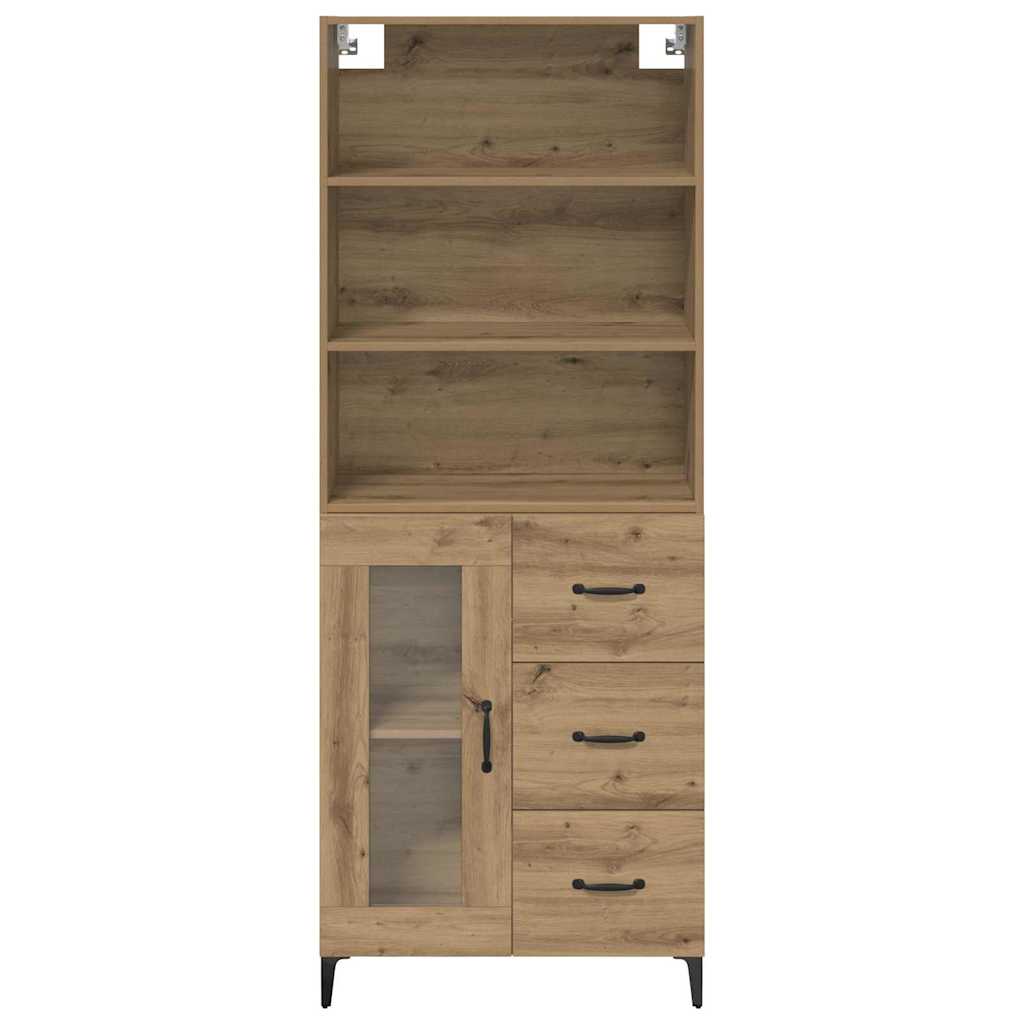 Highboard Artisan oak 69.5 x 34 x 180 cm