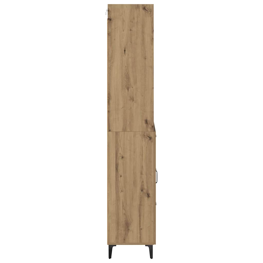 Highboard Artisan oak 69.5 x 34 x 180 cm