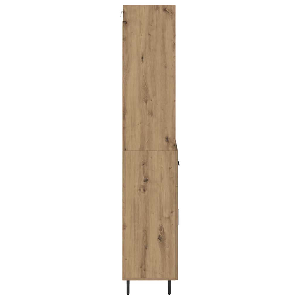 Augstais skapītis Amatnieka ozols 69,5 x 34 x 180 cm