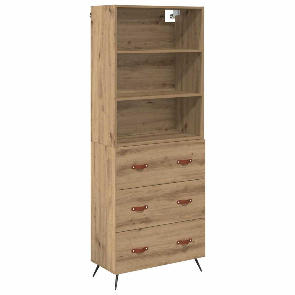 Highboard Artisan oak 69.5 x 34 x 180 cm