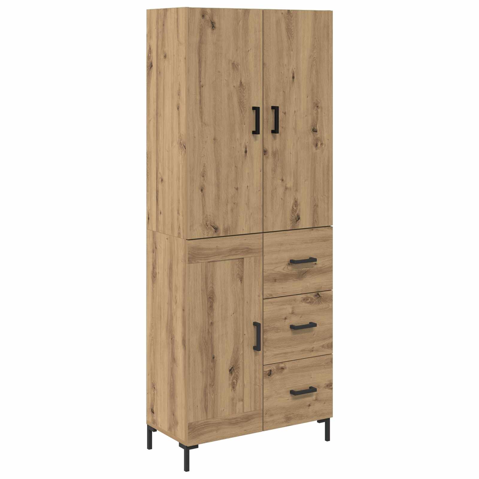 Highboard Artisan oak 69.5 x 34 x 180 cm