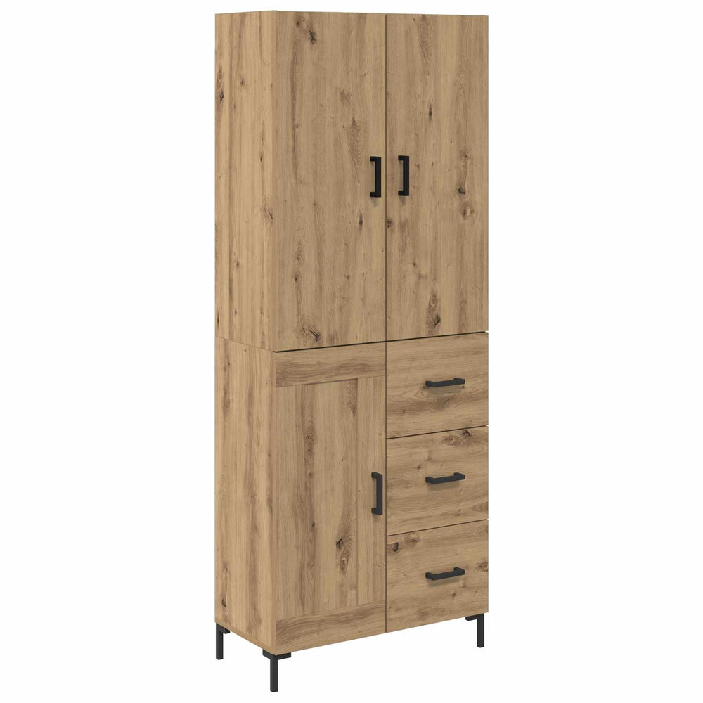 Highboard Artisan oak 69.5 x 34 x 180 cm
