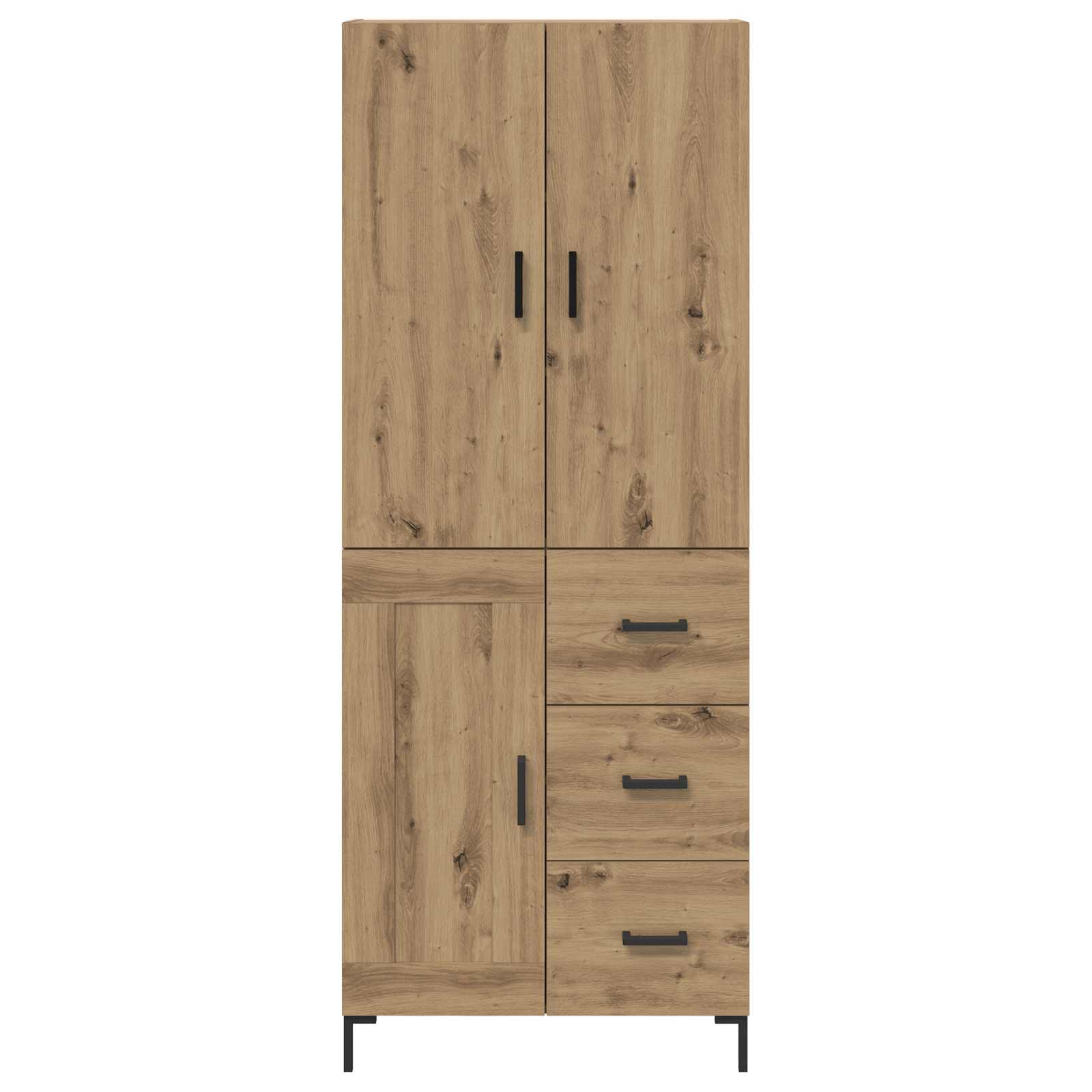 Highboard Artisan oak 69.5 x 34 x 180 cm
