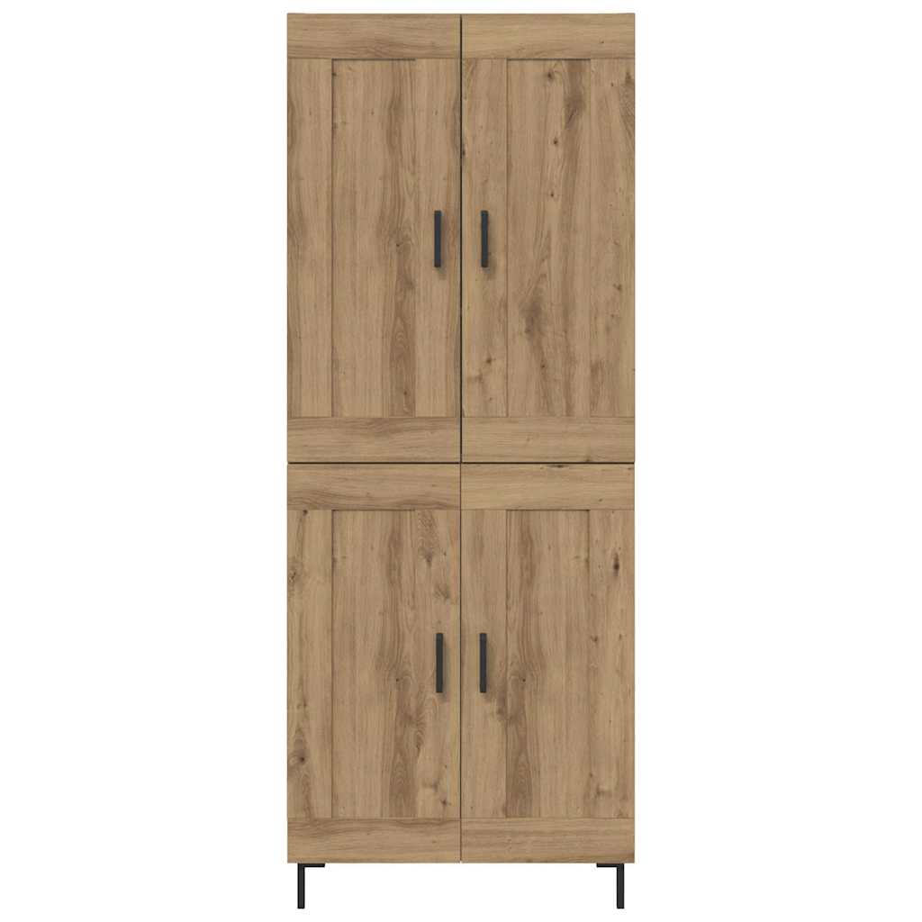 Aukštas spintelė 2 vnt. Amatininkų ąžuolas 69,5 x 34 x 180 cm
