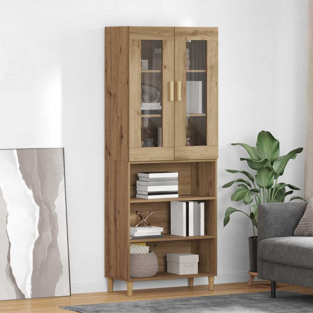 Highboard Artisan oak 69.5 x 34 x 180 cm