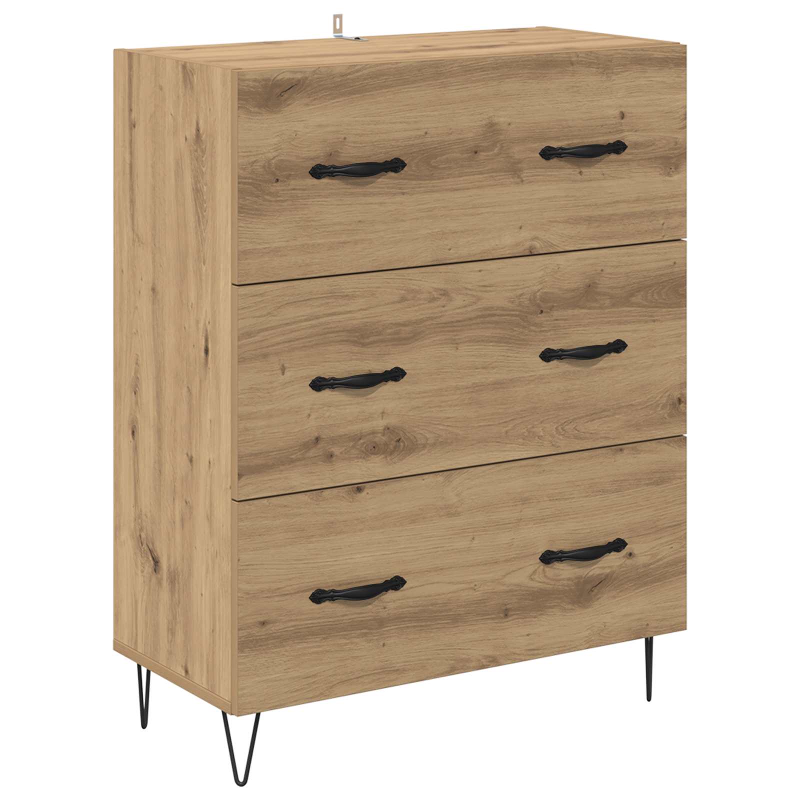 Augsts skapis Amatnieku ozols 69,5 x 32,5 x 180 cm