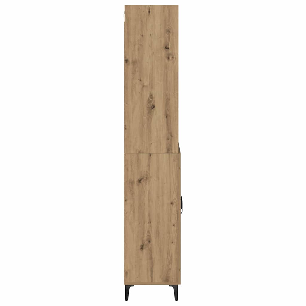 Aukštas spintelė Amatininkų ąžuolas 69,5 x 34 x 180 cm