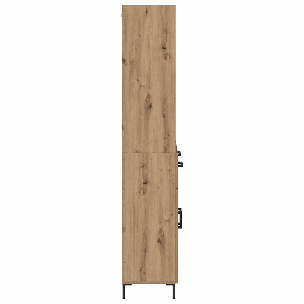 Aukštas spintelė Amatininkų ąžuolas 69,5 x 32,5 x 180 cm