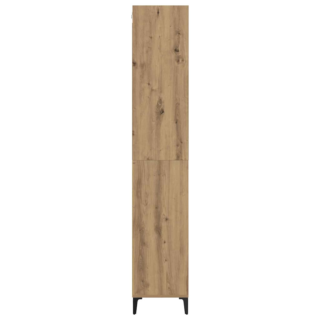 Aukštas spintelė Amatininkų ąžuolas 69,5 x 34 x 180 cm