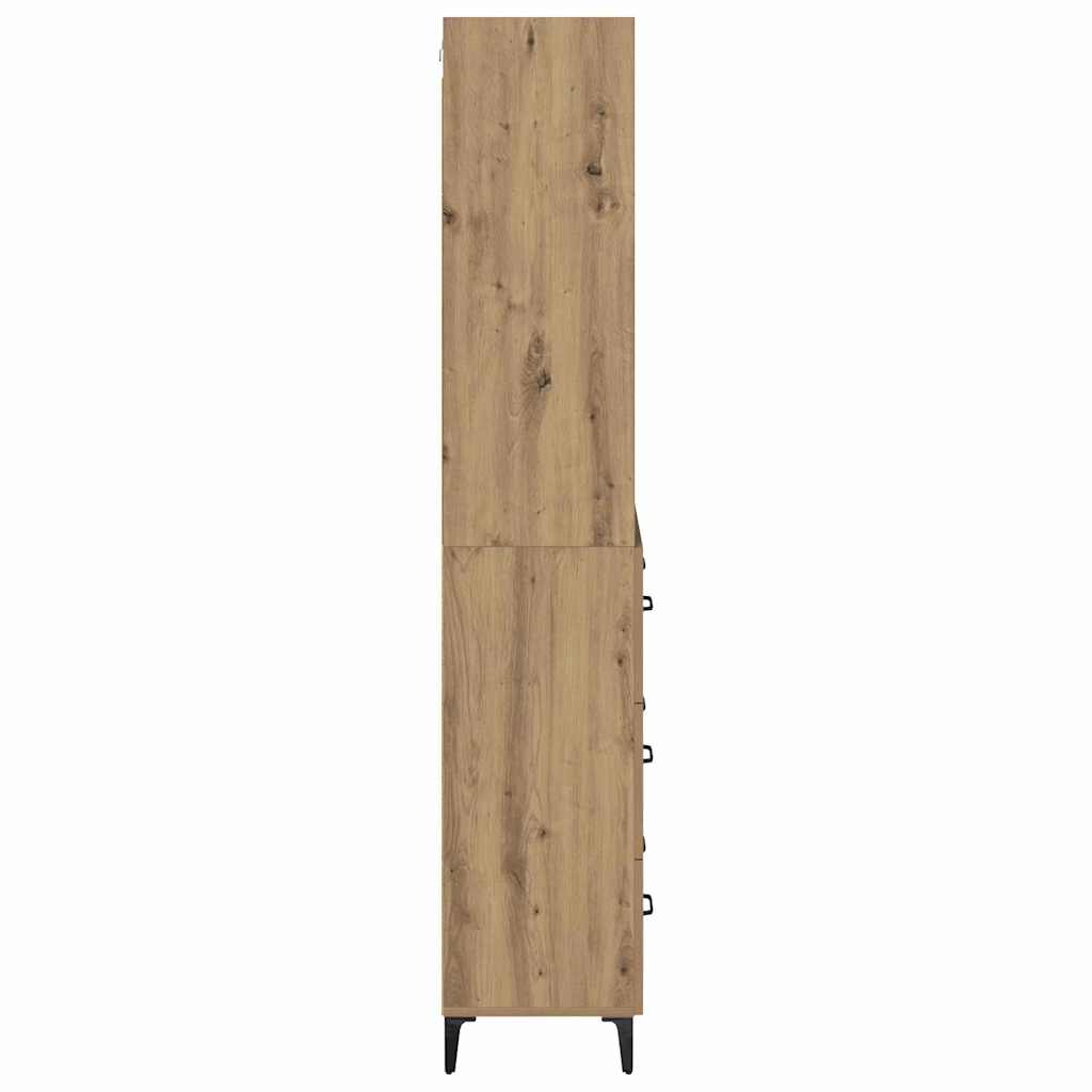 Highboard Artisan oak 69.5 x 34 x 180 cm