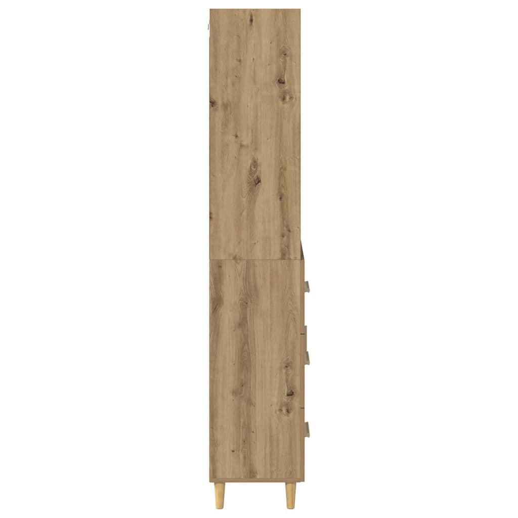Aukštas spintelė Amatininkų ąžuolas 69,5 x 32,5 x 180 cm