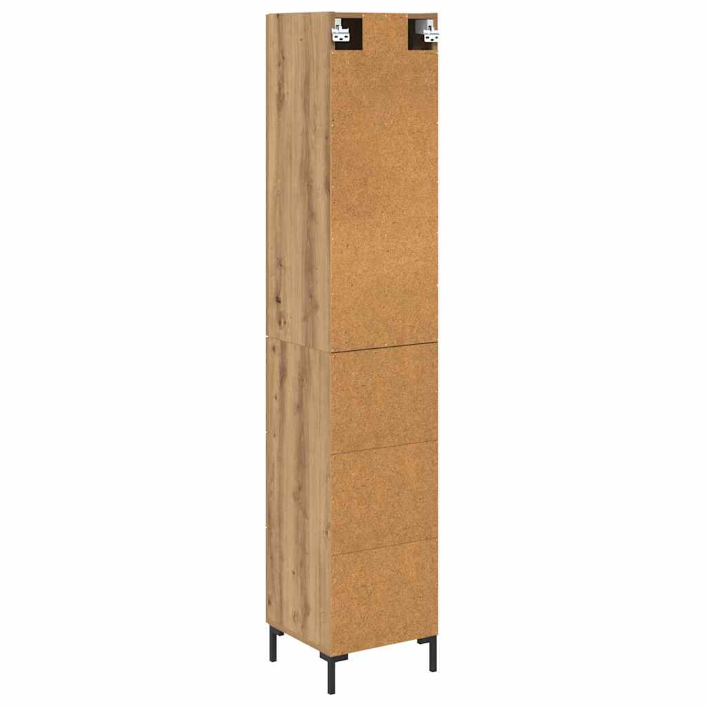 Highboard Artisan oak 69.5 x 34 x 180 cm