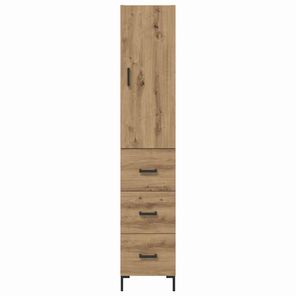 Highboard Artisan oak 69.5 x 34 x 180 cm