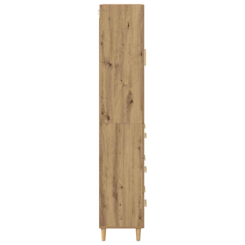 Aukštas spintelė Amatininkų ąžuolas 69,5 x 34 x 180 cm