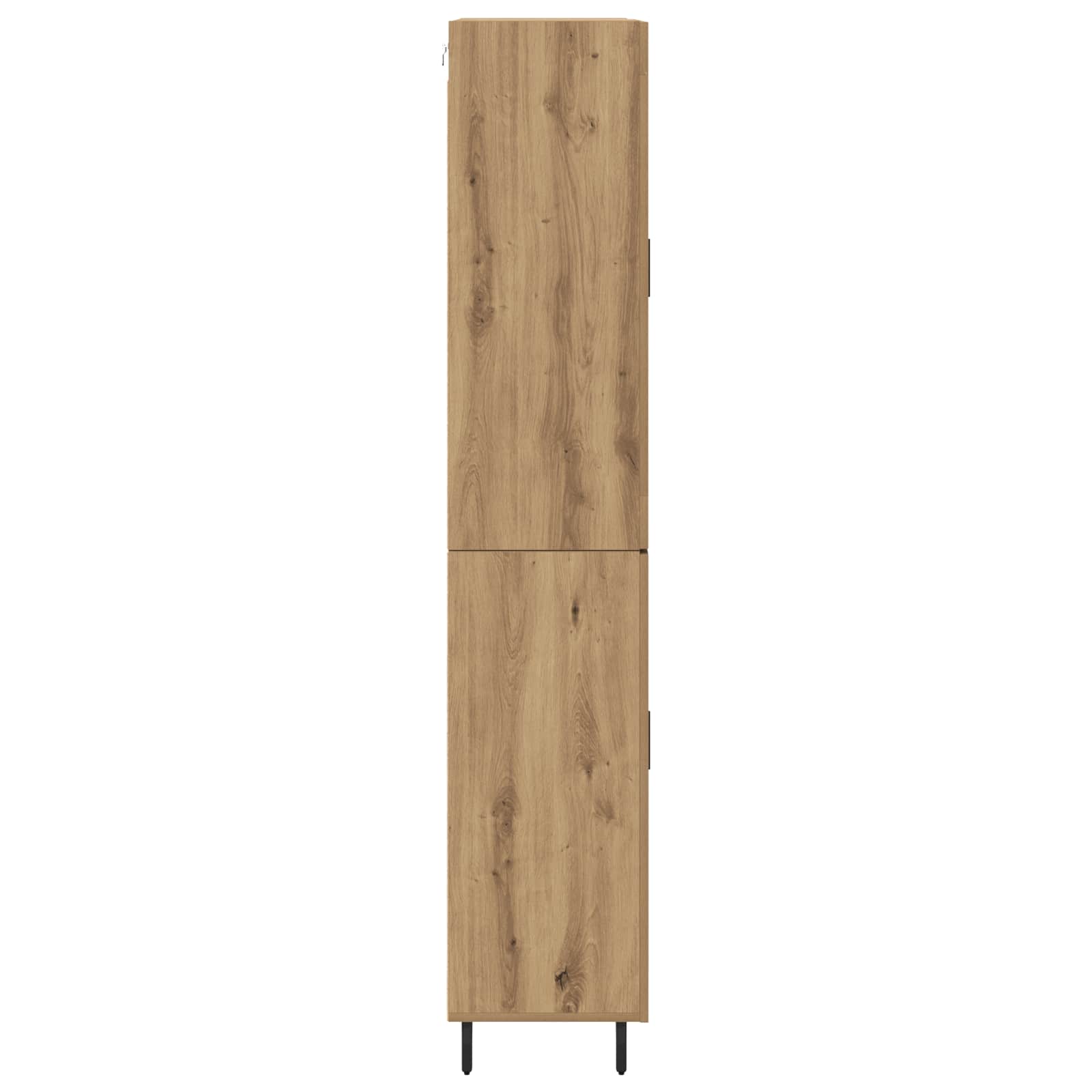 Aukštas spintelė 2 pcs Amatininkų ąžuolas 69,5 x 34 x 180 cm