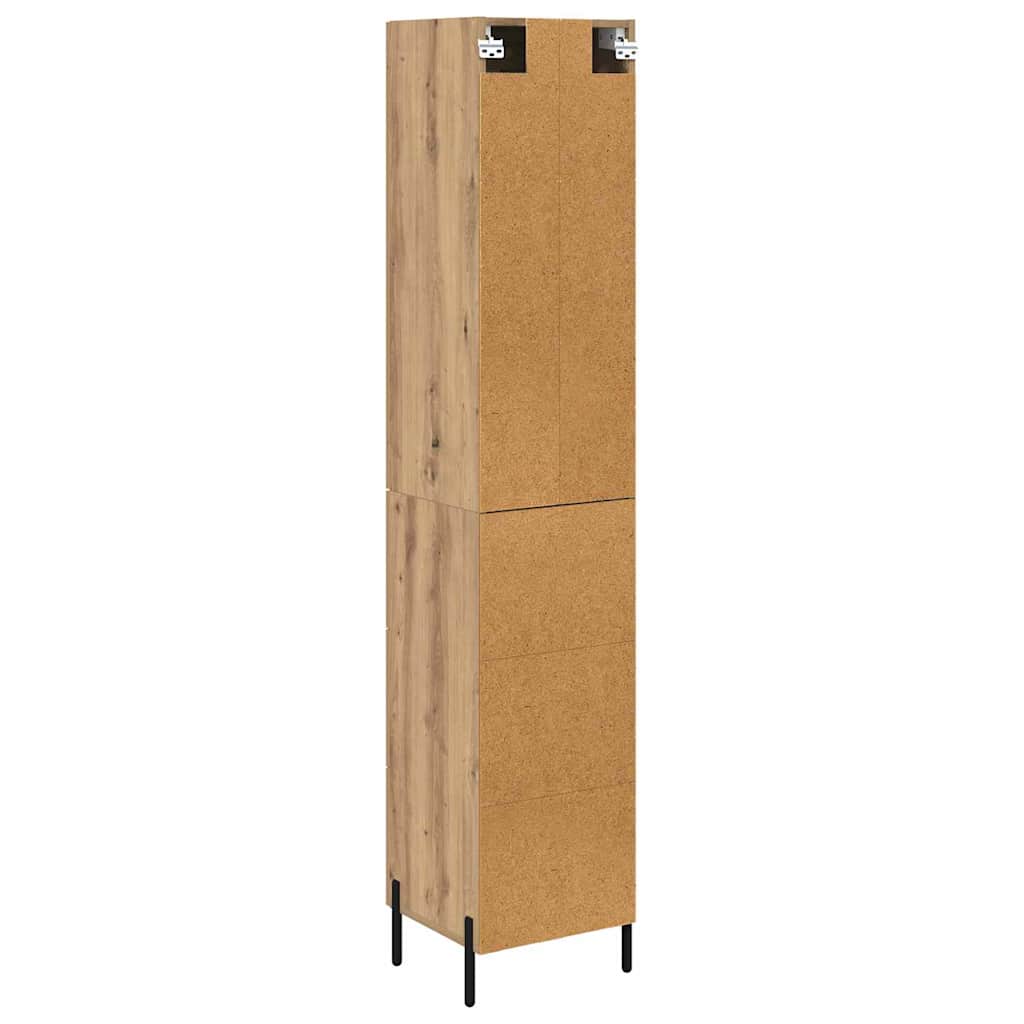 Tall cabinet Artisan oak 34.5 x 34 x 180 cm