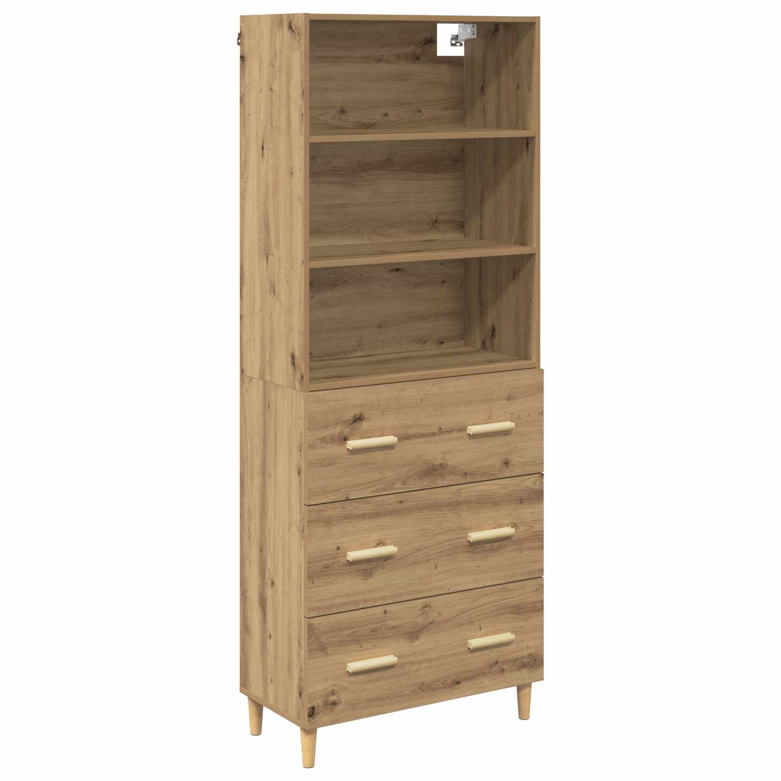 Highboard Artisan oak 69.5 x 32.5 x 180 cm