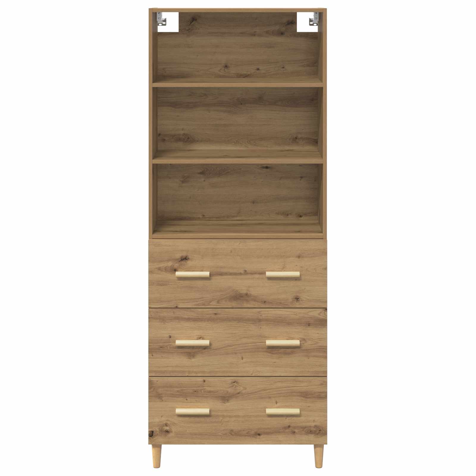 Highboard Artisan oak 69.5 x 32.5 x 180 cm