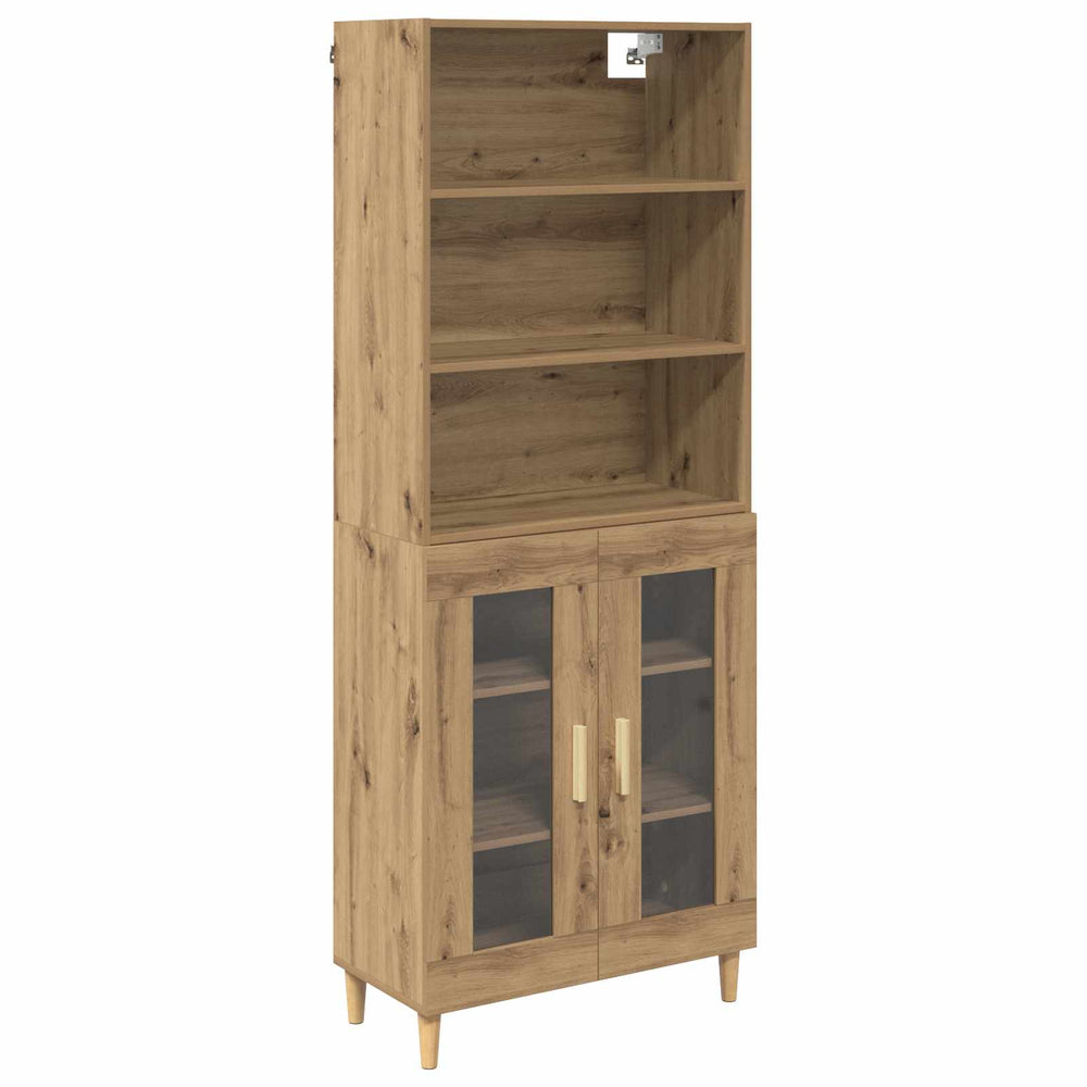 Highboard Artisan oak 69.5 x 32.5 x 180 cm