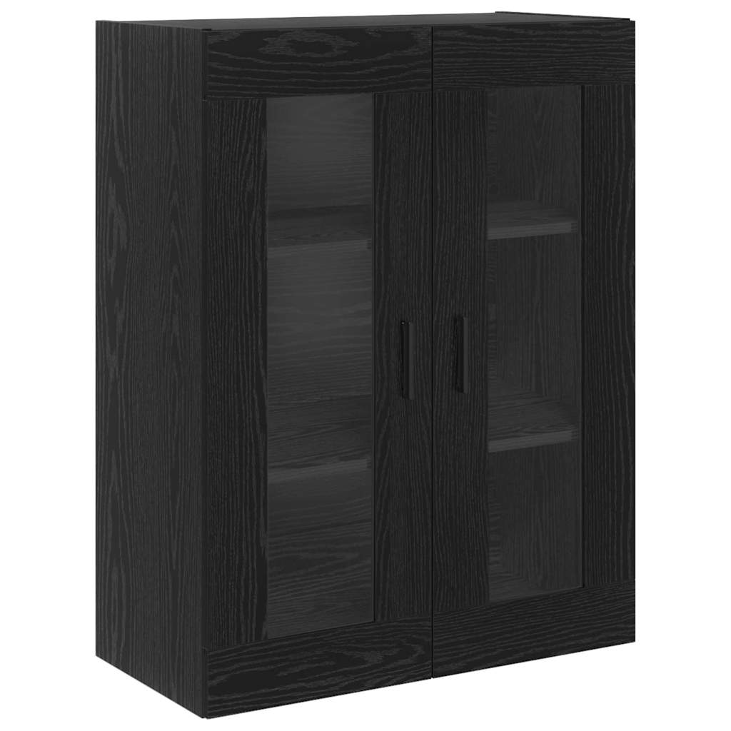 Augsts skapis Melns ozols 69,5 x 34 x 180 cm