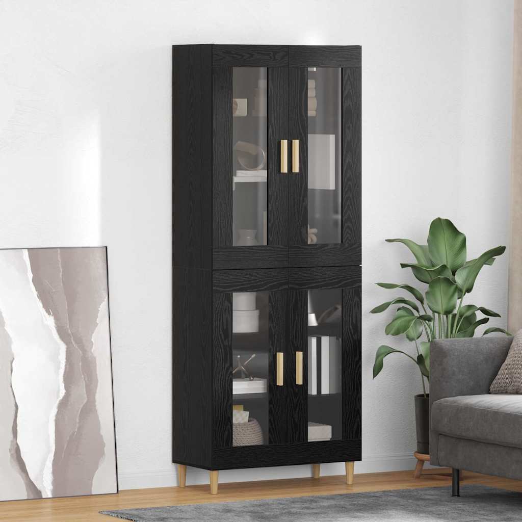 Augsts skapītis Melnais ozols 69,5 x 34 x 180 cm