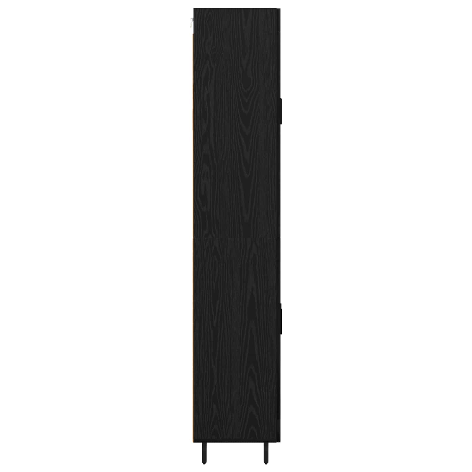 Tall cabinet 2 pcs Black oak
