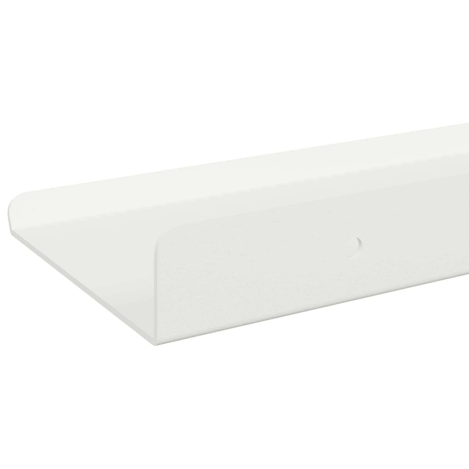 Peldošs plaukts 3 gab. balts 40 x 9 x 2,5 cm tērauds