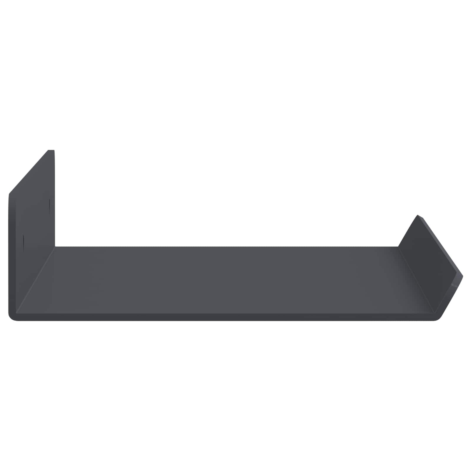 Floating Shelf 2 pcs Anthracite 30 x 9 x 2.5 cm Steel