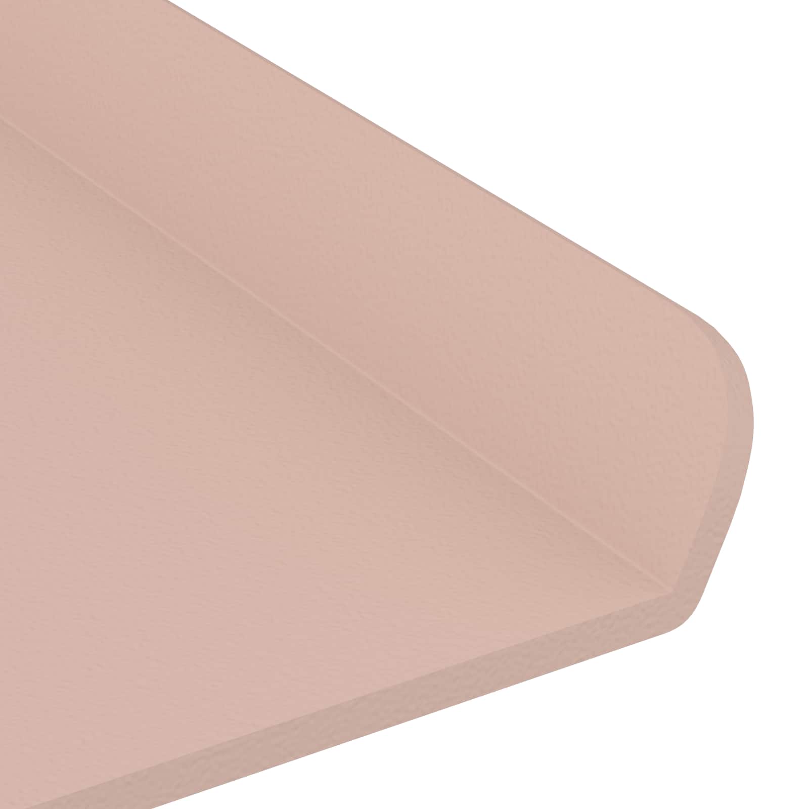 Sieninė lentyna su lentyna 2 pcs Rožinė 40 x 9 x 2,5 cm