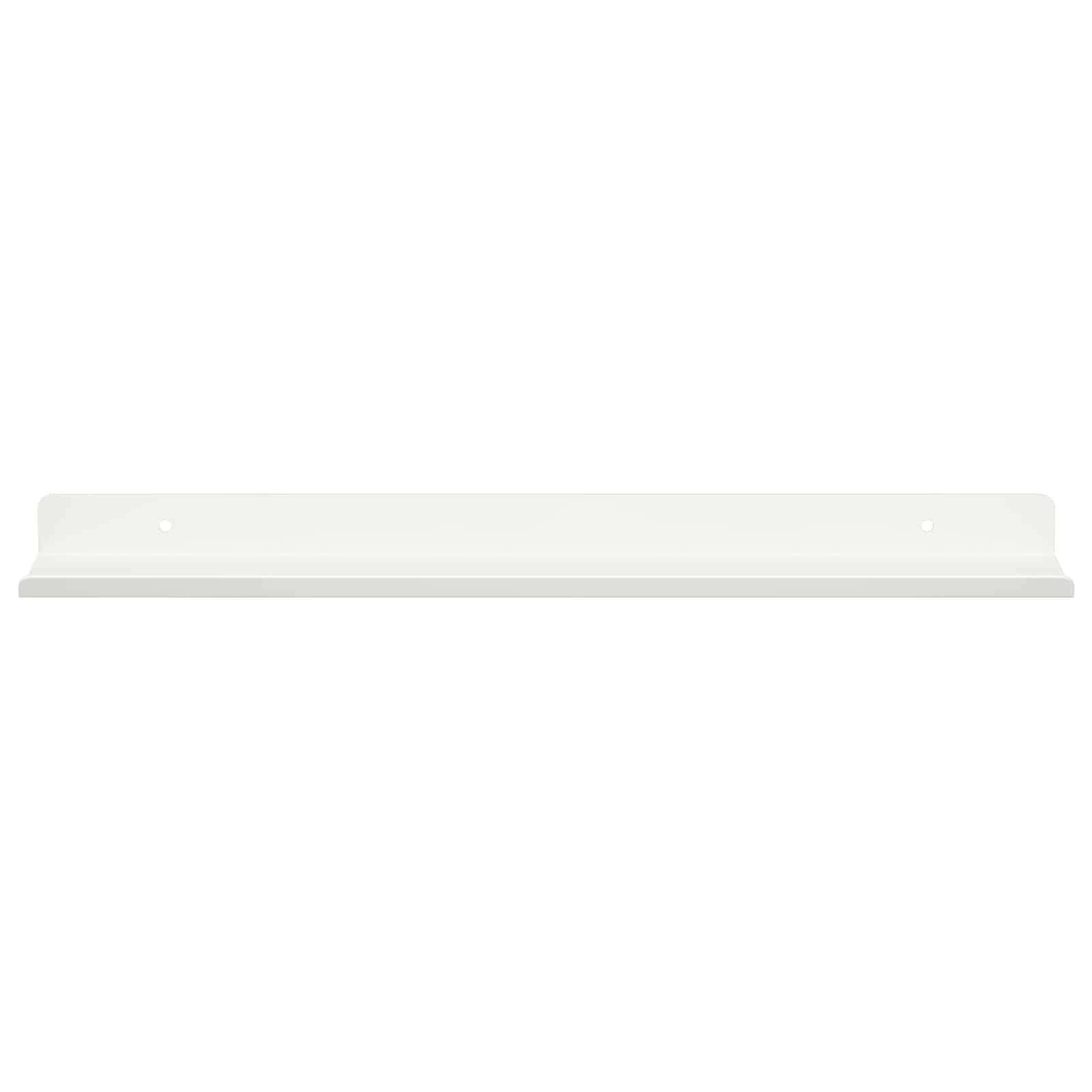 Sienas plaukts ar plauktu 4 gab. Balts 40 x 9 x 2,5 cm