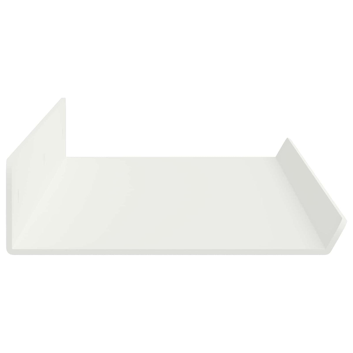 Plūduriuojanti lentyna 2 vnt. Baltas 60 x 8,5 x 2,5 cm Plienas