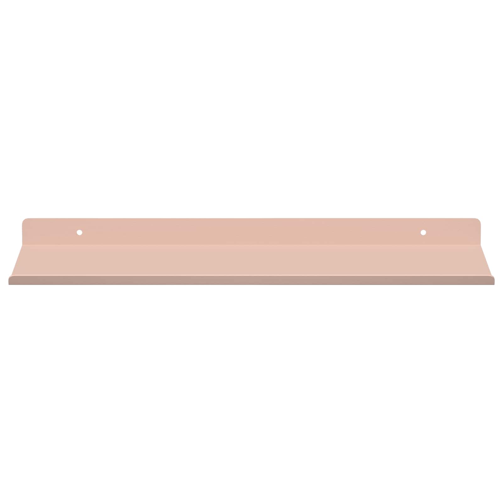 Sieninė lentyna su lentyna 4 pcs Rožinė 40 x 18 x 2,5 cm