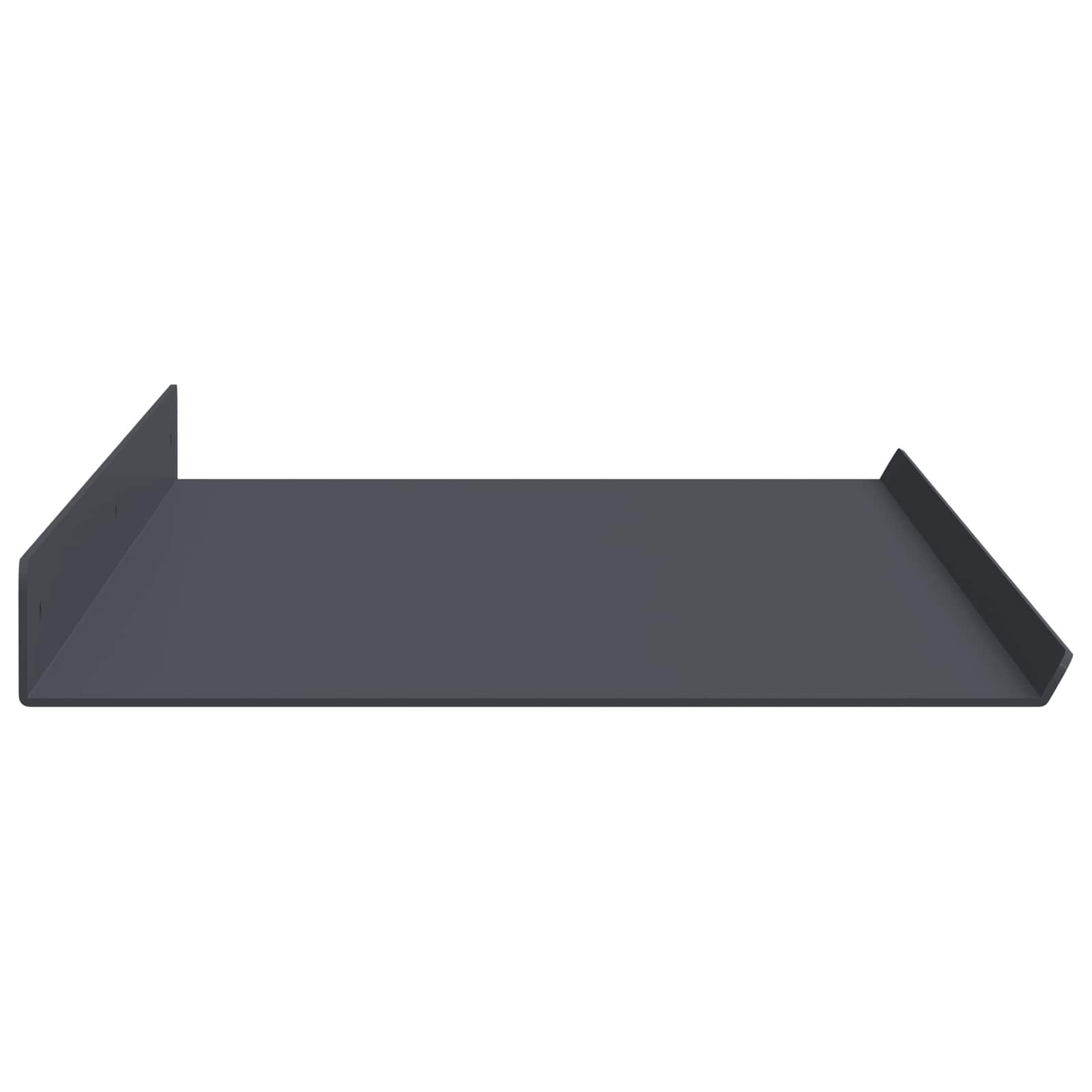 Plūduriuojanti lentyna 2 pcs Antracitas 80 x 18 x 2,5 cm