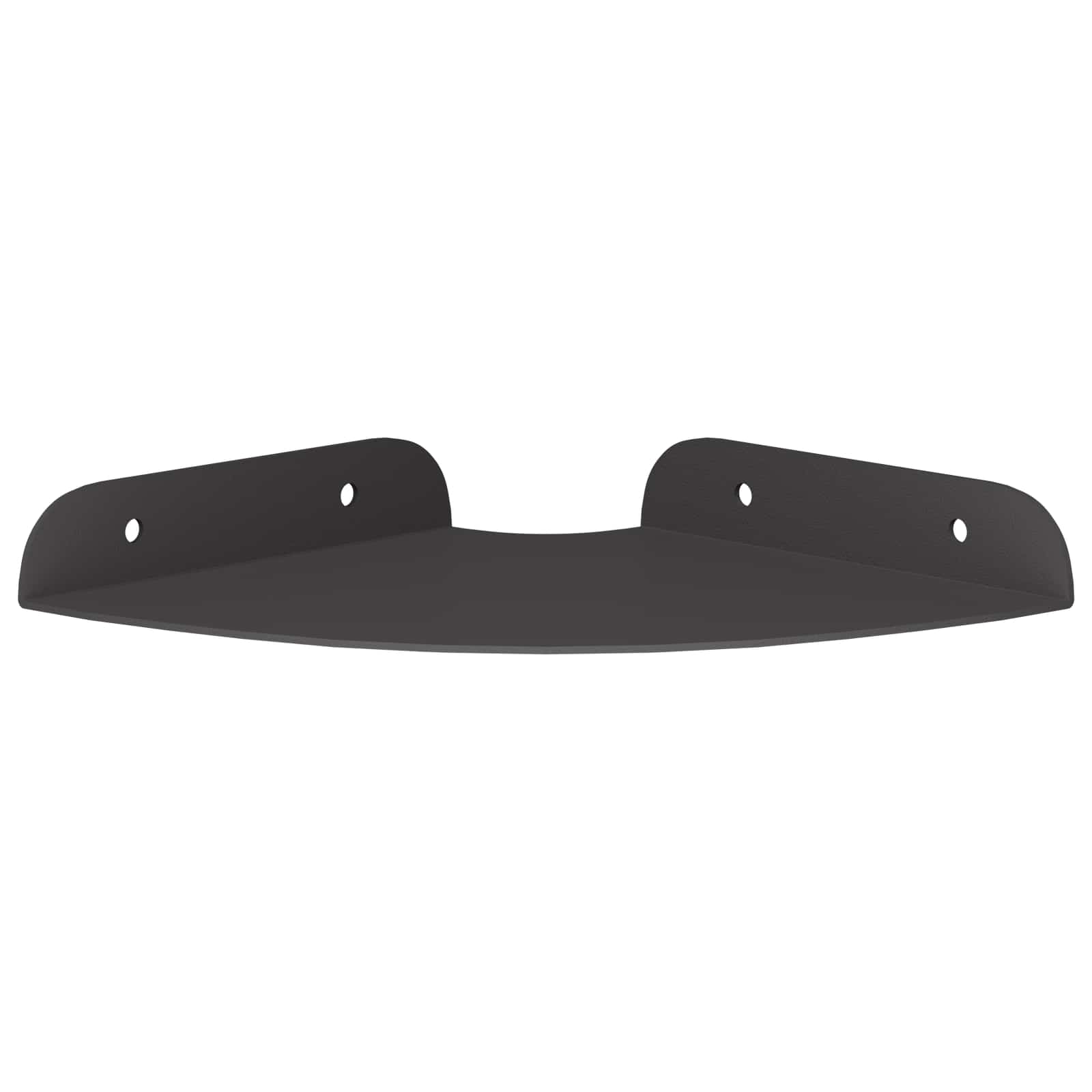 Plūduriuojanti lentyna su lentyna 4 pcs Juodas 15 x 15 x 2 cm