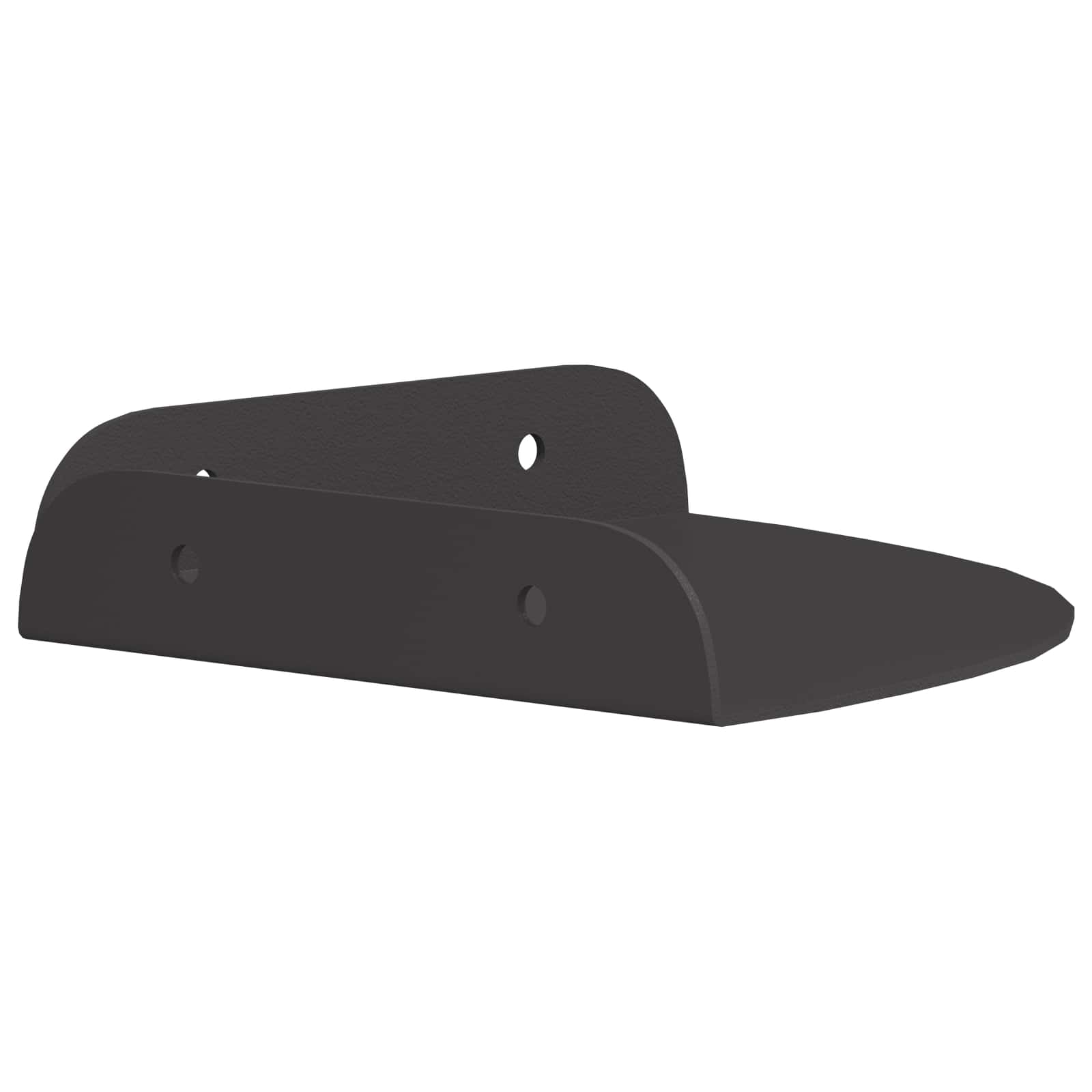 Plūduriuojanti lentyna su lentyna 4 pcs Juodas 15 x 15 x 2 cm