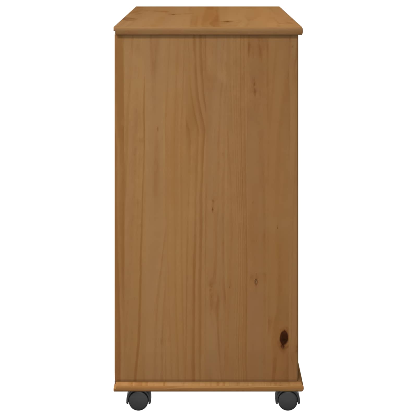 Ratuotas kabinetas su ratu Medus ruda 63,5 x 39 x 79 cm