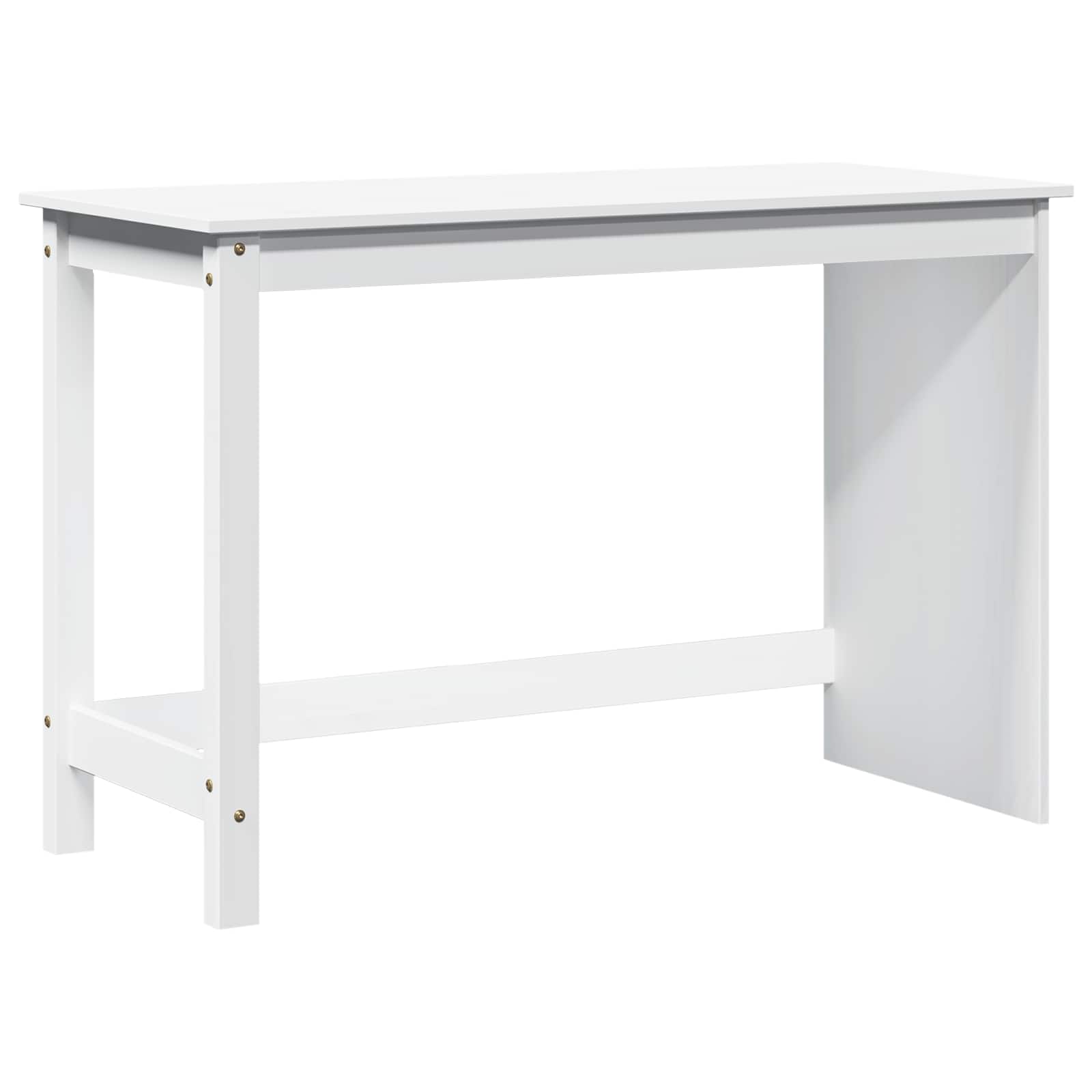 Stalas Balta 112 x 50 x 75 cm Kietas pušies medis