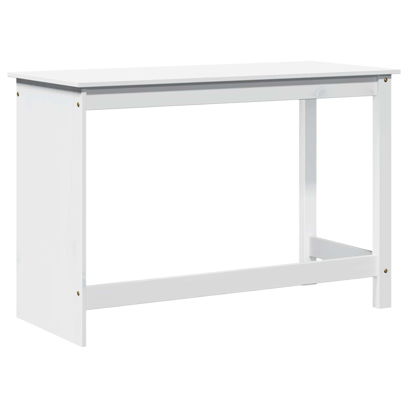 Stalas Balta 112 x 50 x 75 cm Kietas pušies medis
