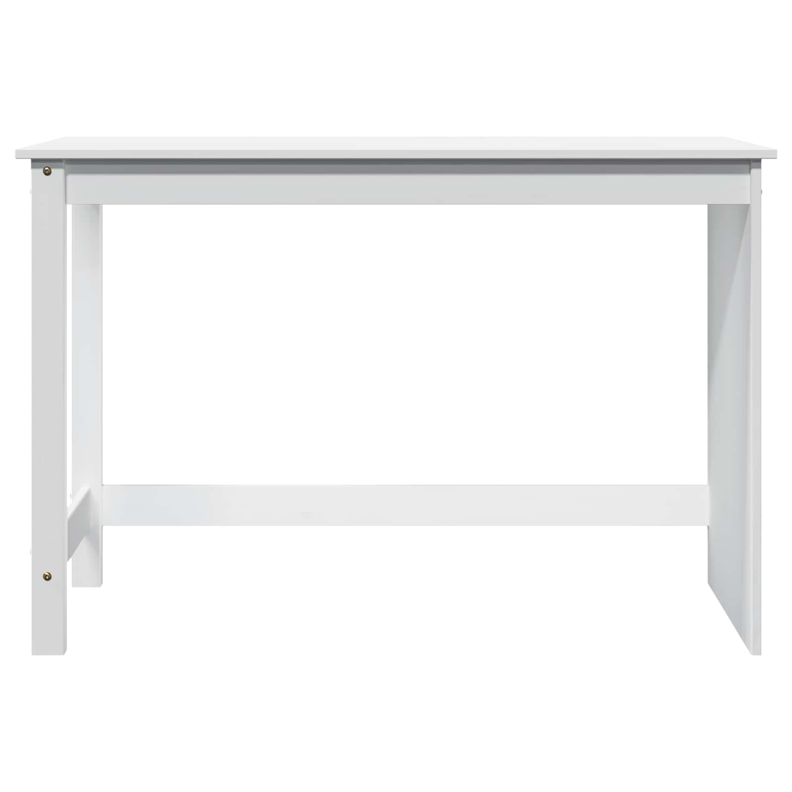 Stalas Balta 112 x 50 x 75 cm Kietas pušies medis