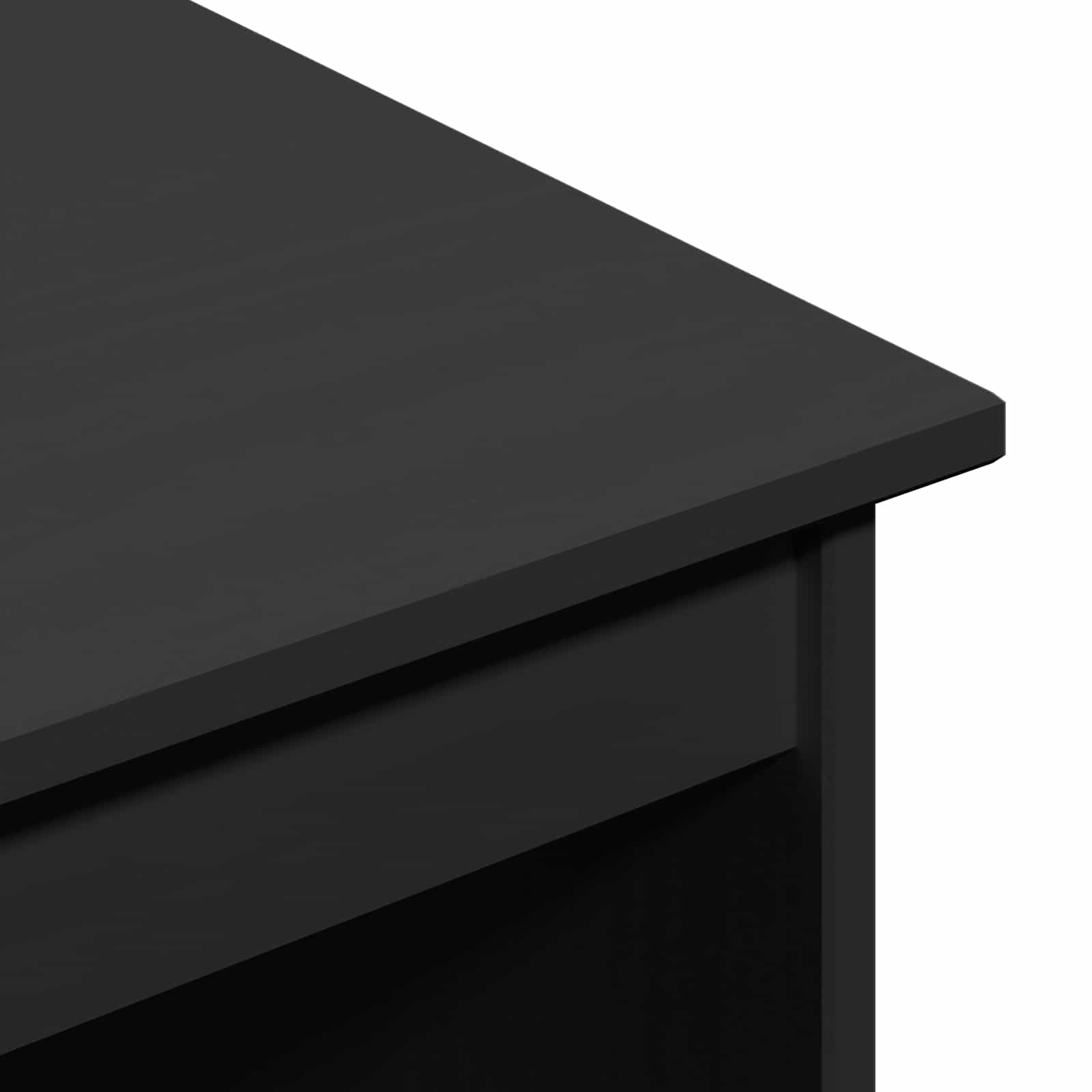Stalas Juoda 112 x 50 x 75 cm Kietas pušies medis