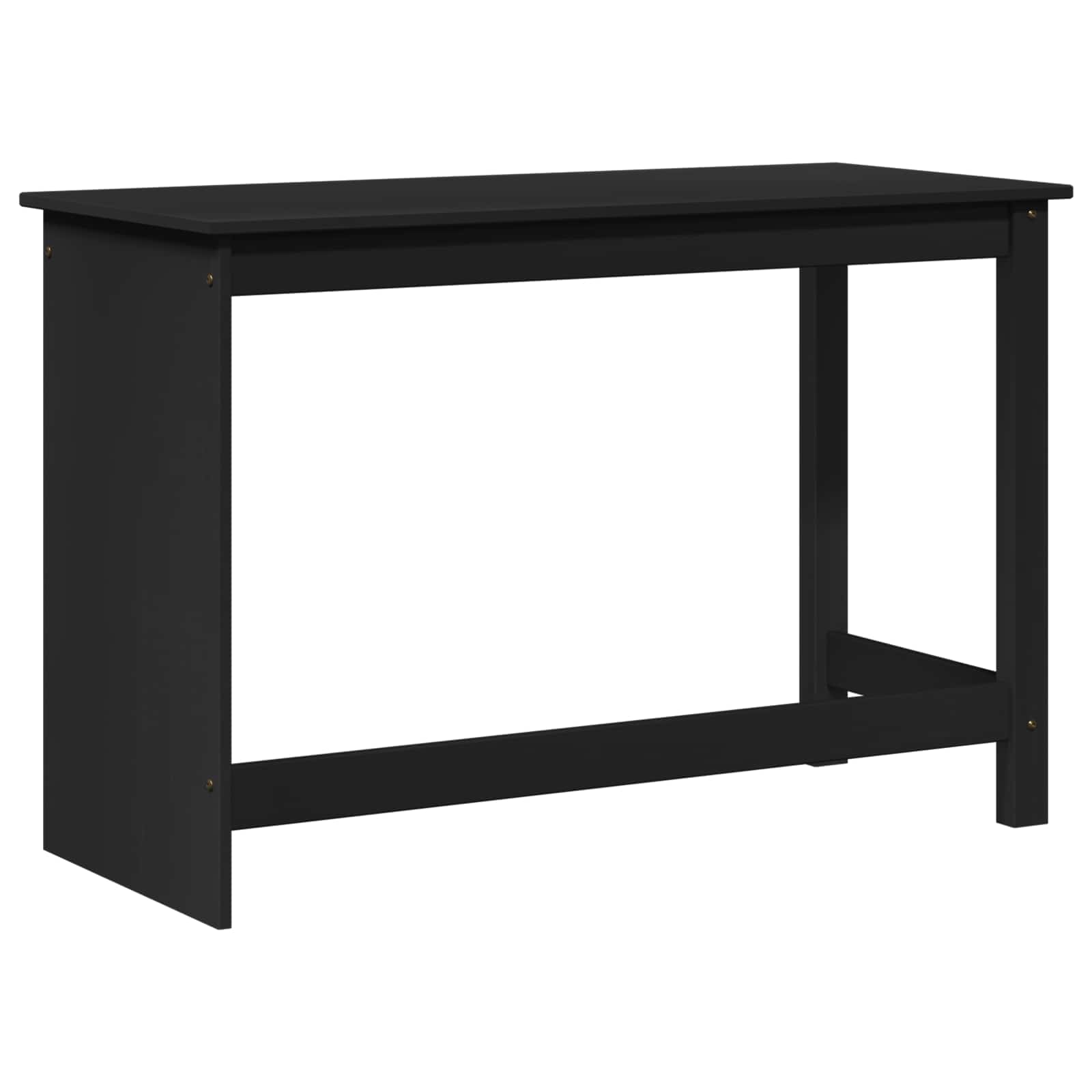Stalas Juoda 112 x 50 x 75 cm Kietas pušies medis