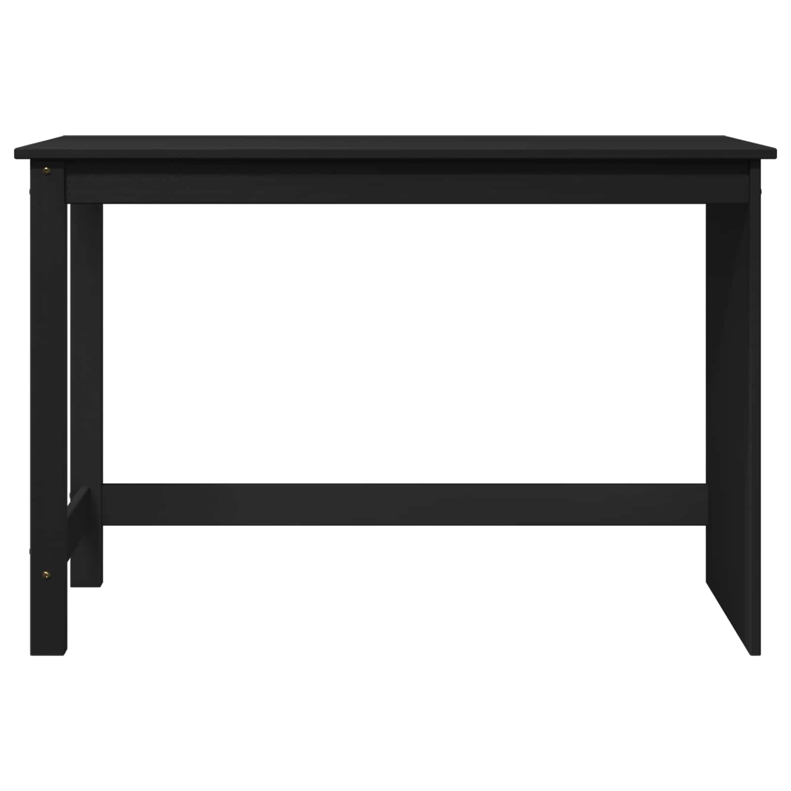 Stalas Juoda 112 x 50 x 75 cm Kietas pušies medis