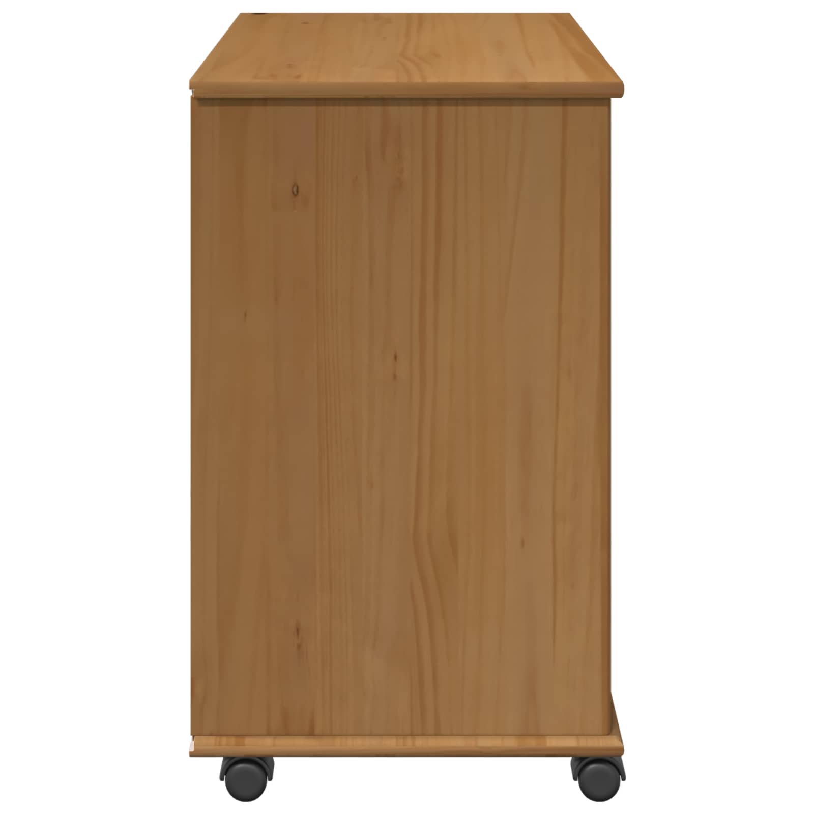 Ratuotas kabinetas su ratu Medus ruda 63,5 x 39 x 65,5 cm