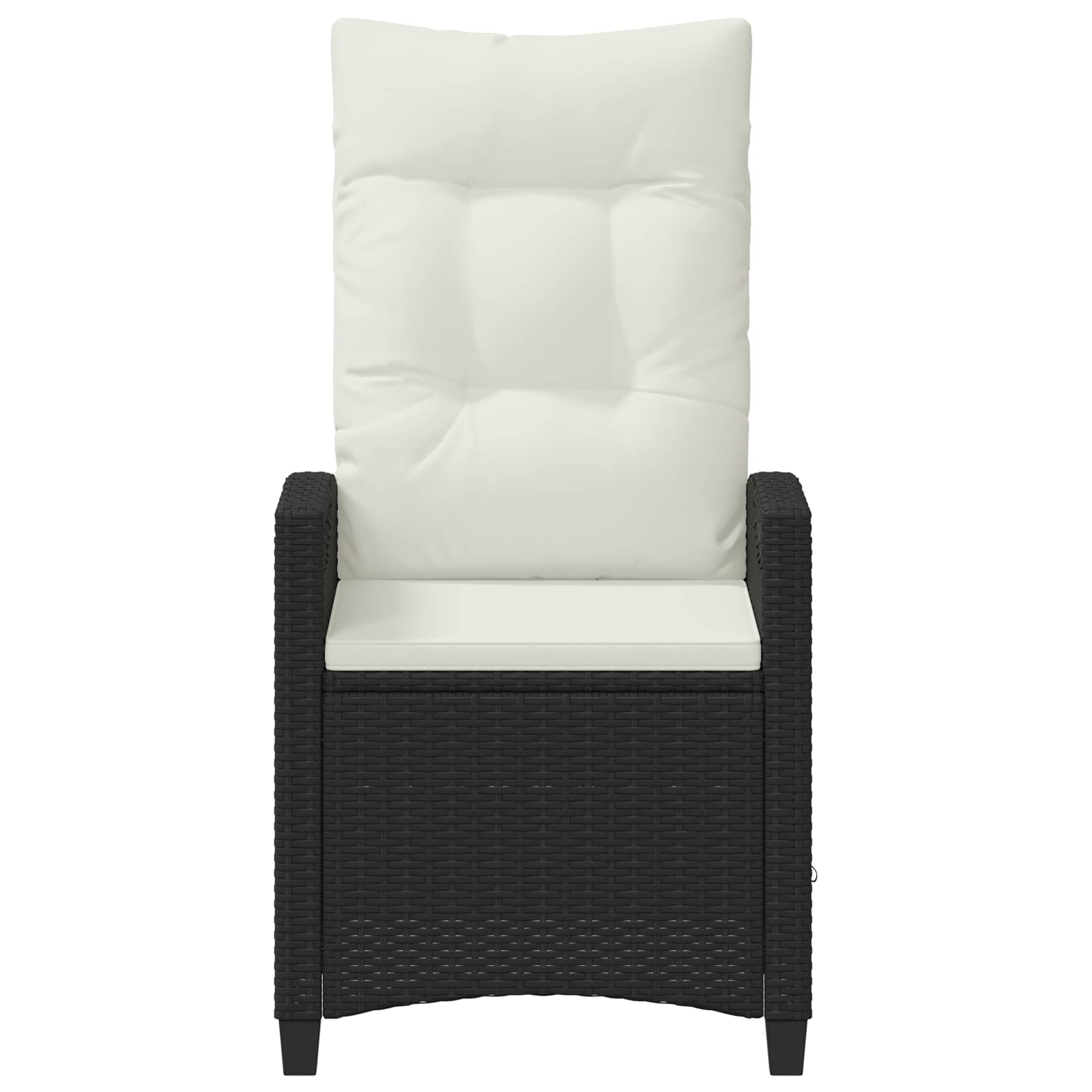 Sodo Kėdė 2 pcs Juoda ir kreminė 56 x 60 x 112 cm