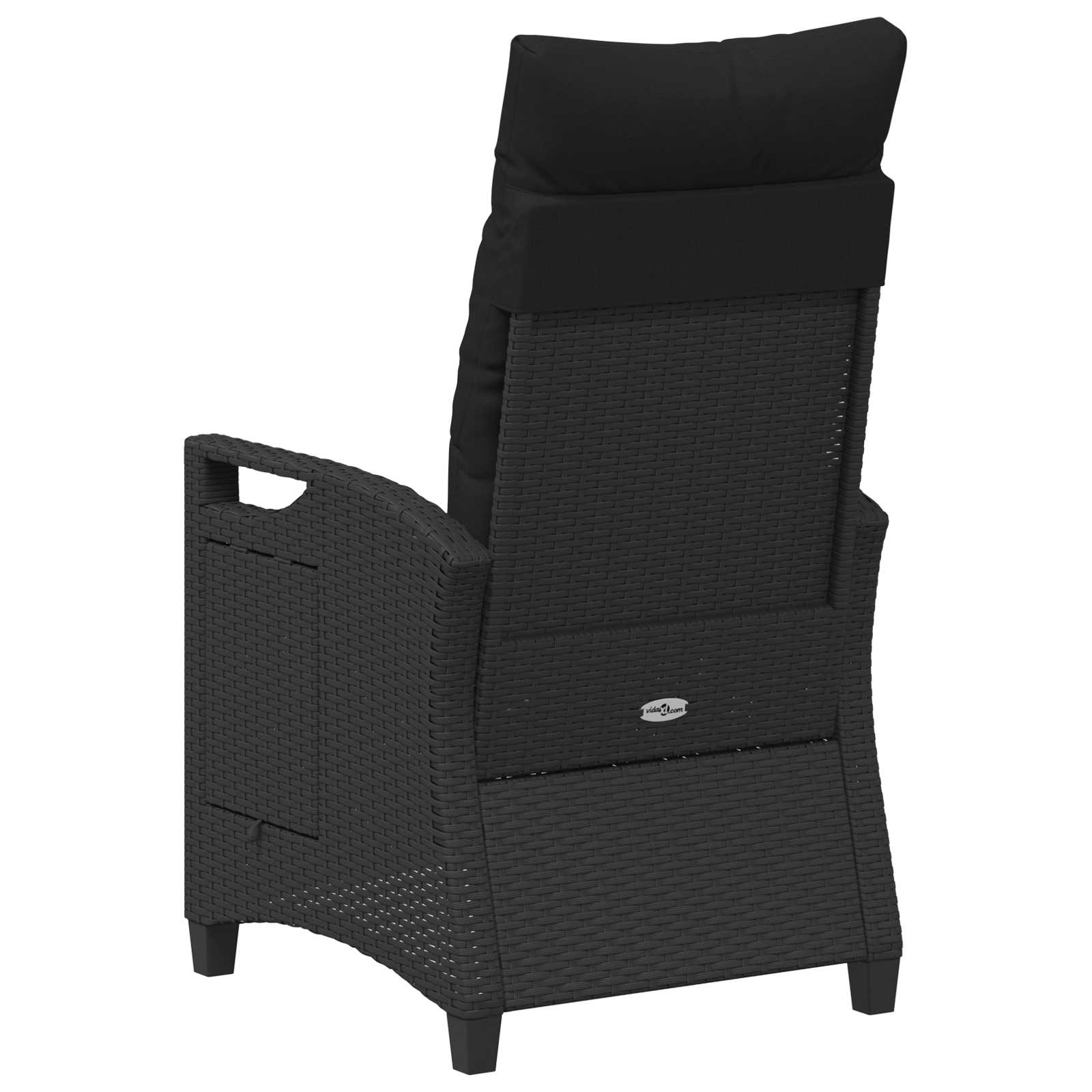 Folding Garden Chairs Black 56 x 60 x 112 cm