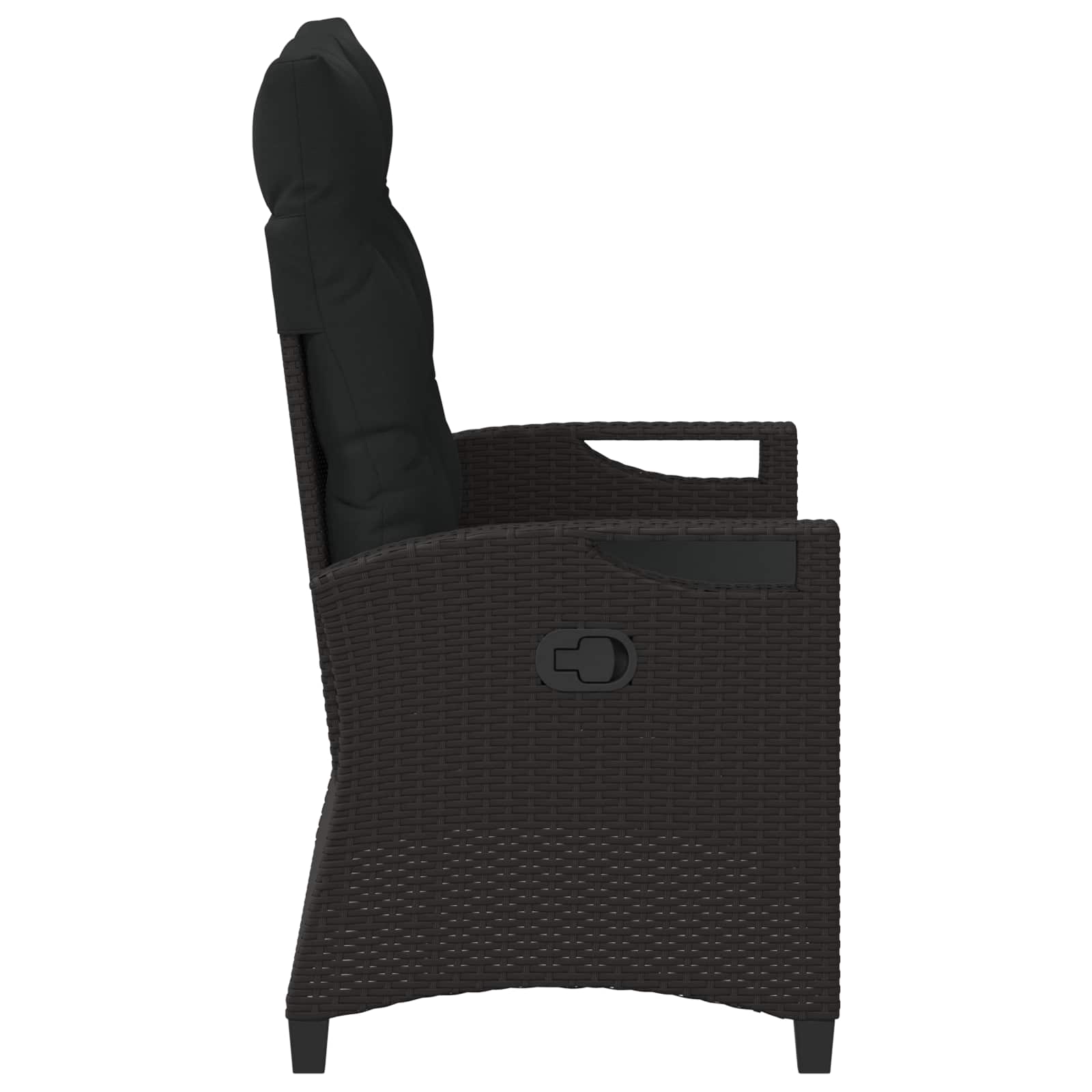 Sodo suolas Juoda 105 x 60 x 112 cm Plienas ir poliesteris