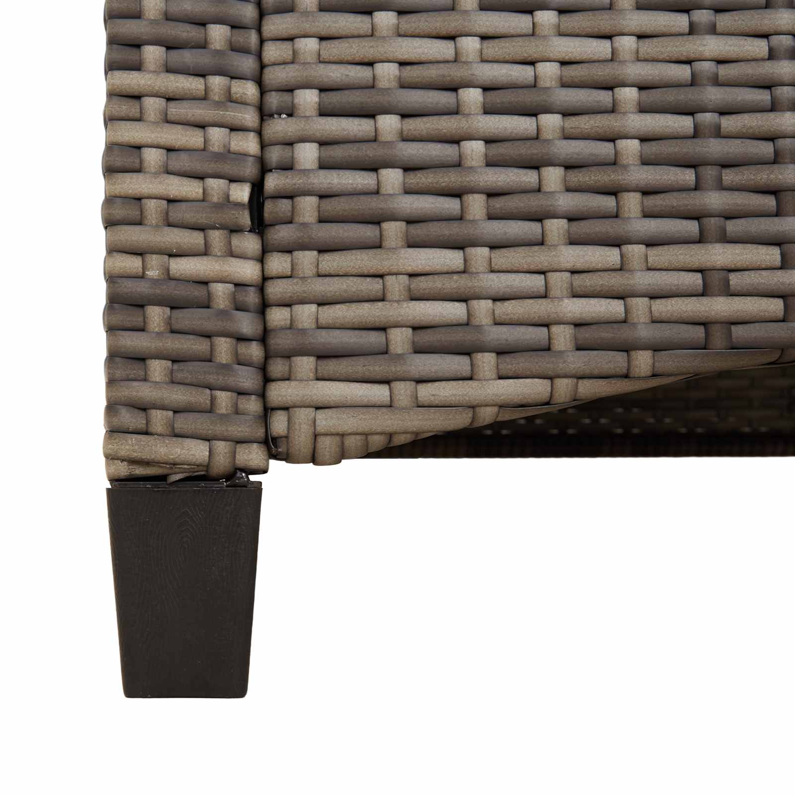 Sodo suolas su pagalve Pilka ir tamsiai pilka 105 x 60 x 112 cm