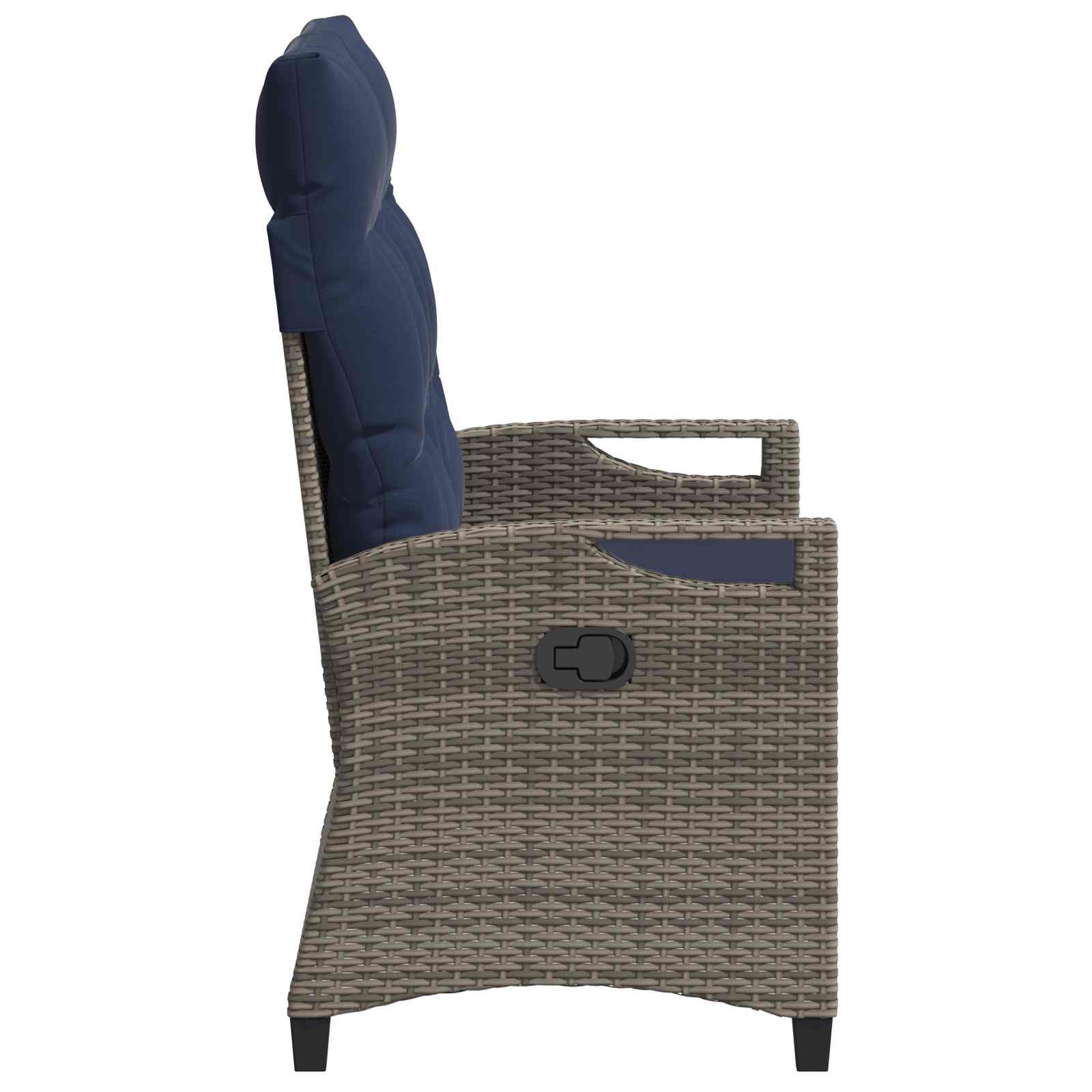 Sodo suolas su pagalve 105 x 60 x 112 cm plienas